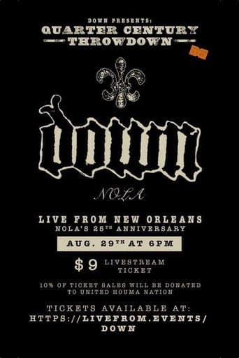 Down Presents: Quarter Century Throwdown Livestream poster