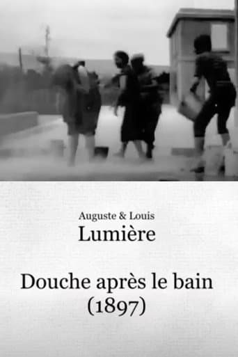 Douche après le bain poster