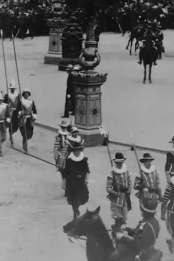 Review of the Royal Netherland Guards in the Costumes of the Middle Ages (Coronation of Wilhelmina Guard of Honor) poster