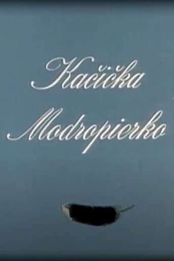 Kačička Modropierko poster