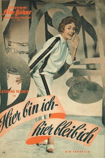 Hier bin ich – hier bleib ich poster