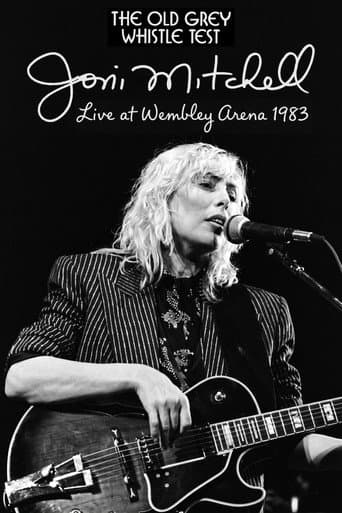 Joni Mitchell Live at Wembley Arena poster