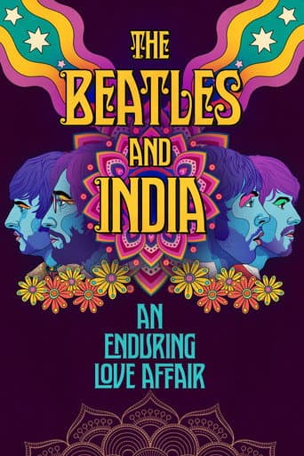 The Beatles and India poster