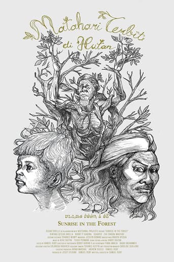 Sunrise in the Forest poster