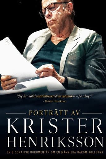Porträtt av Krister Henriksson poster