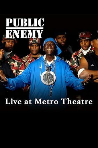 Public Enemy Live at the Metro Theatre poster