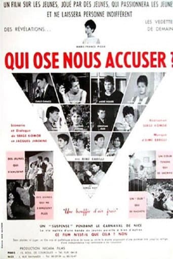 Qui ose nous accuser? poster