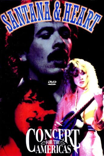 Heart & Santana - Concert for the Americas poster