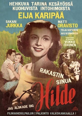 Rakastin sinua, Hilde poster