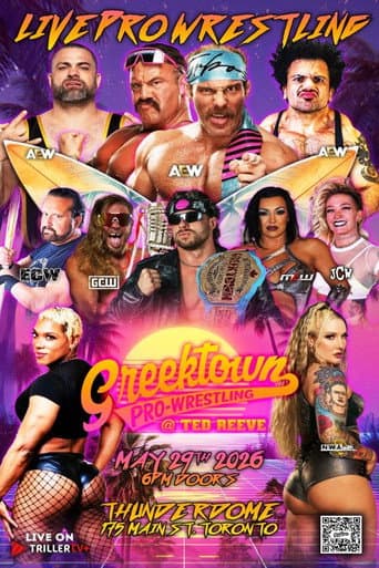 Greektown Wrestling 5.29.16 poster
