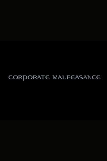 Corporate Malfeasance poster