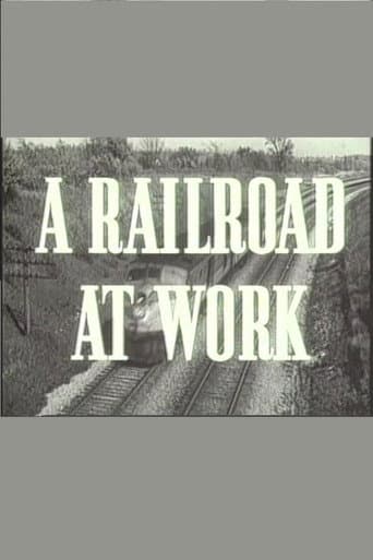 A Railroad at Work poster