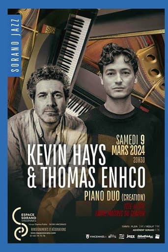 Thomas Enhco solo / T. Enhco & Kevin Hays - Jazz sous les Pommiers 2025 poster