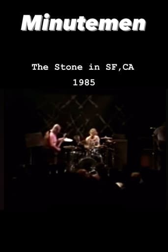 Minutemen: The Stone, San Francisco 1985 poster