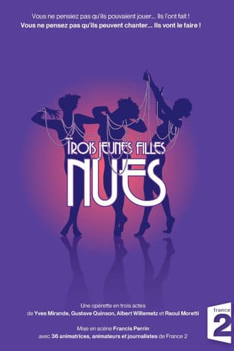 Trois jeunes filles nues poster