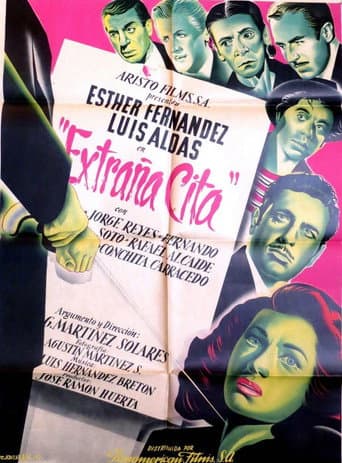 Extraña cita poster
