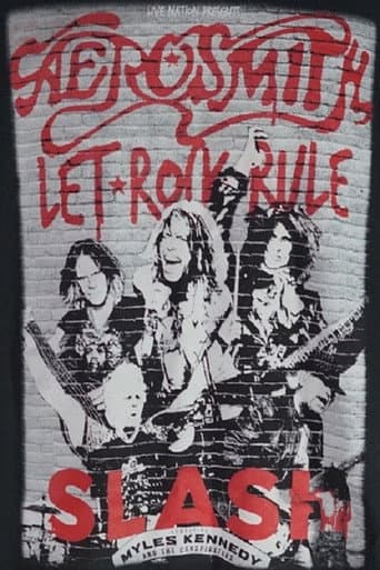 Aerosmith Let Rock Rule Tour poster