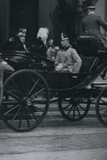 Intocht van hertog Hendrik van Mecklenburg en H.M. de koningin aan het Staatsspoor te 's-Gravenhage poster
