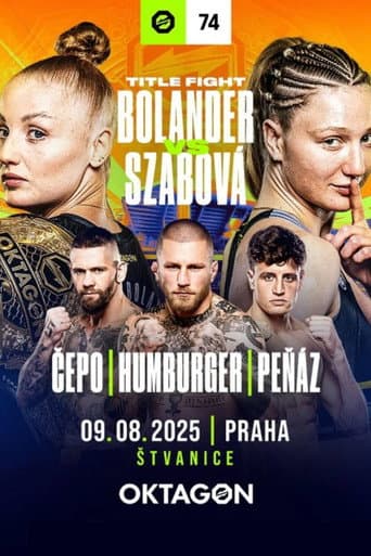 OKTAGON 74: Bolander vs. Szabová poster