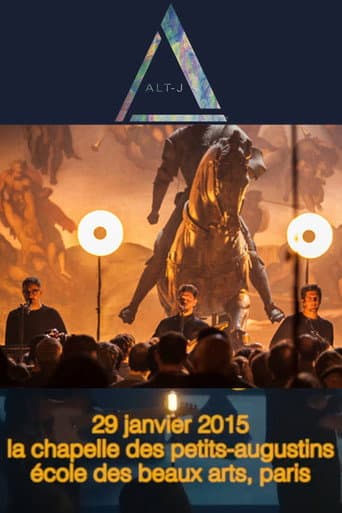 Alt-J - Live at Chapelle des Beaux-Arts poster