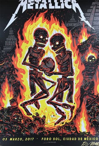 Metallica: Live in Mexico City, Mexico - March 3, 2017 poster