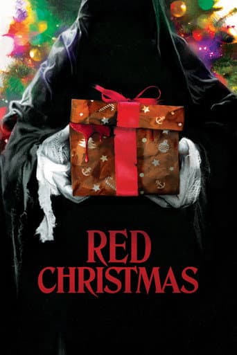 Red Christmas poster