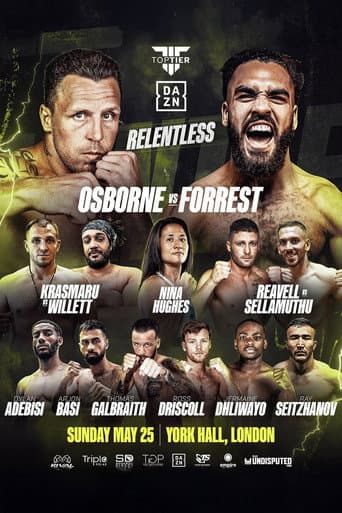 James Osborne vs. Liam Forrest poster