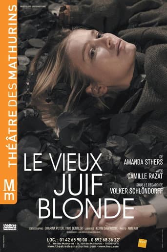Le vieux juif Blonde poster