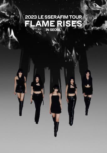 2023 LE SSERAFIM TOUR 'FLAME RISES' IN SEOUL poster