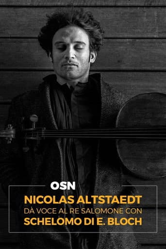 Osn: Nicolas Altstaedt dà voce al Re Salomone con Schelomo di Bloch poster