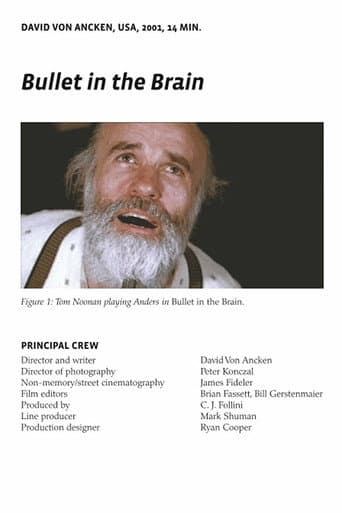 Bullet in the Brain poster