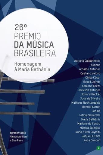 26º Prêmio da Música Brasileira - Homenagem a Maria Bethânia poster