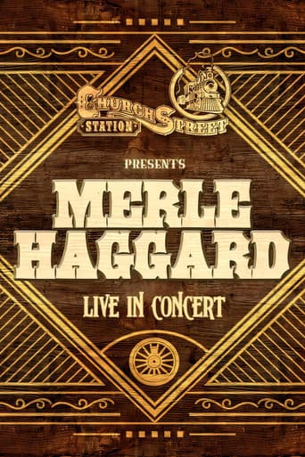Merle Haggard: Live at Church Street Station 1988 poster