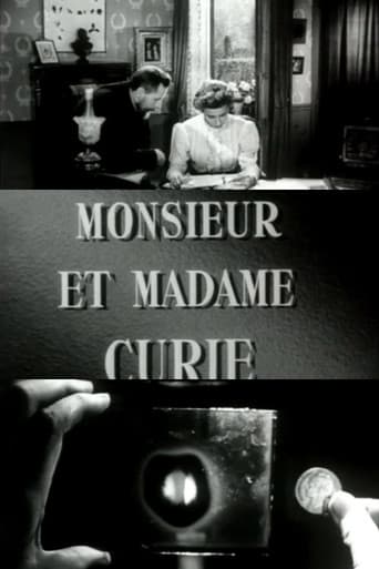 Monsieur and Madame Curie poster