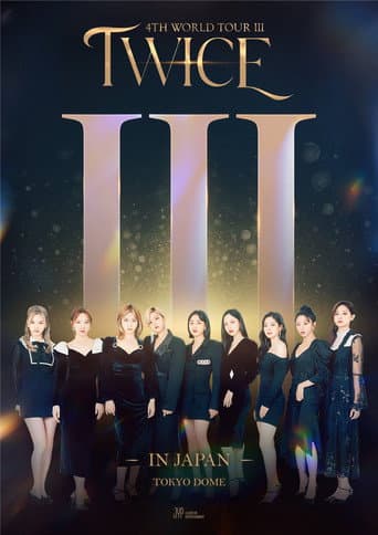 TWICE 4TH WORLD TOUR III IN JAPAN poster