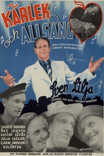Kärlek och allsång poster