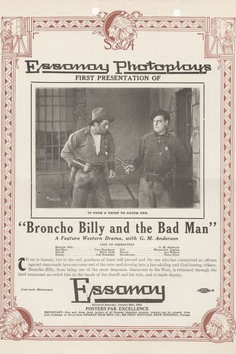 Broncho Billy and the Bad Man poster