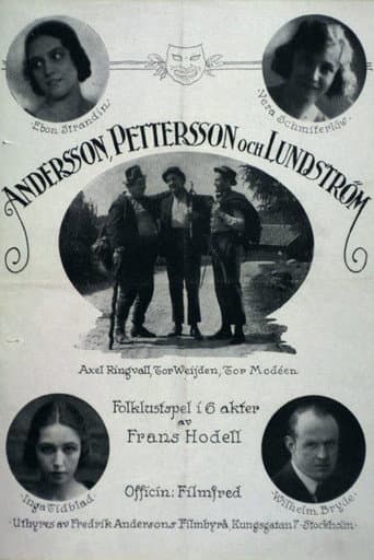 Andersson, Pettersson and Lundström poster