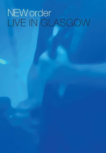 New Order - Live in Glasgow poster