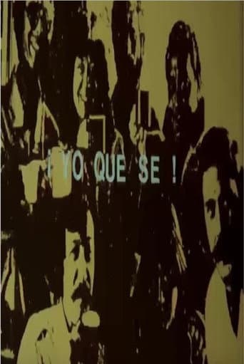 Yo qué sé poster