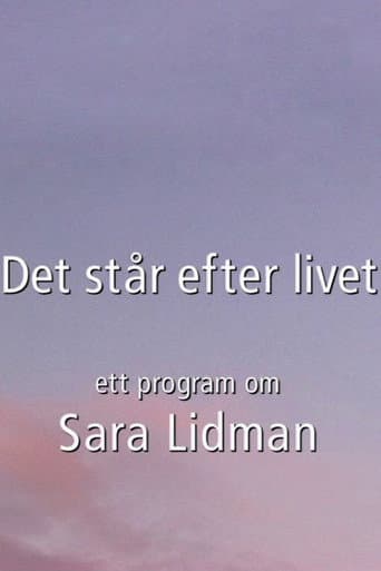 Det står efter livet poster