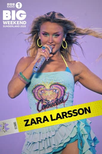 Zara Larsson: Radio 1's Big Weekend 2026 poster