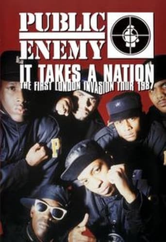 Public Enemy: It Takes a Nation - The First London Invasion Tour 1987 poster