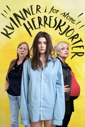 Women in Oversized Men's Shirts poster