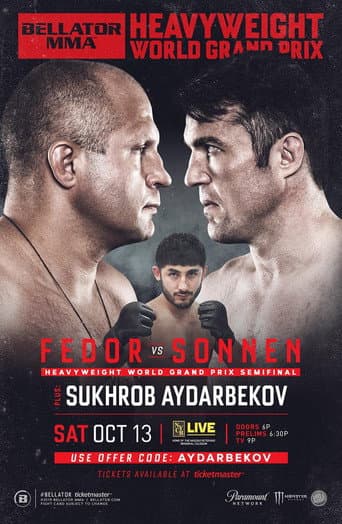 Bellator 208: Fedor vs. Sonnen poster
