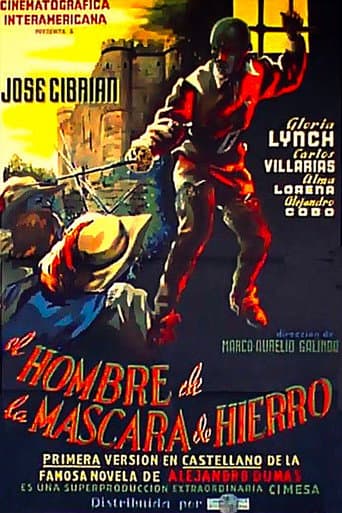 El hombre de la máscara de hierro poster