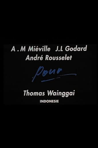 For Thomas Wainggai poster