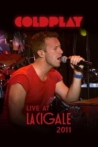 Coldplay - Live at La Cigale 2011 poster