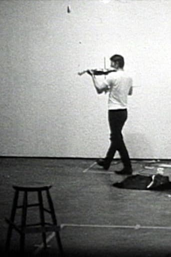 Playing a Note on the Violin While I Walk Around in the Studio poster