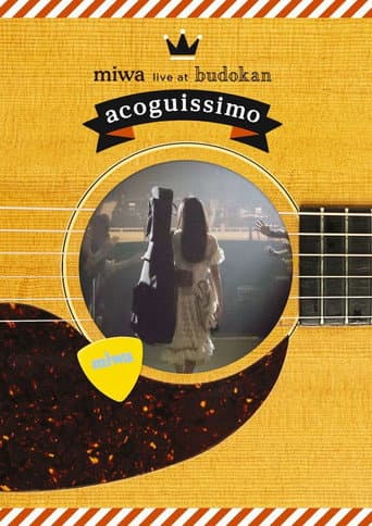 miwa live at Budokan ~acoguissimo~ poster